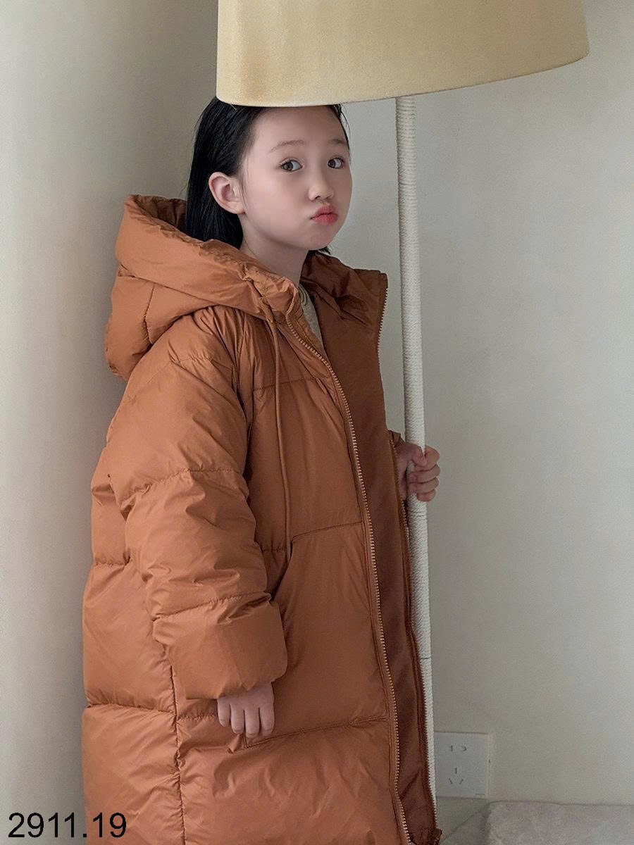 25HA2911.19 - KHOÁC PHAO DÁNG DÀI THE NOPTH CHO BÉ