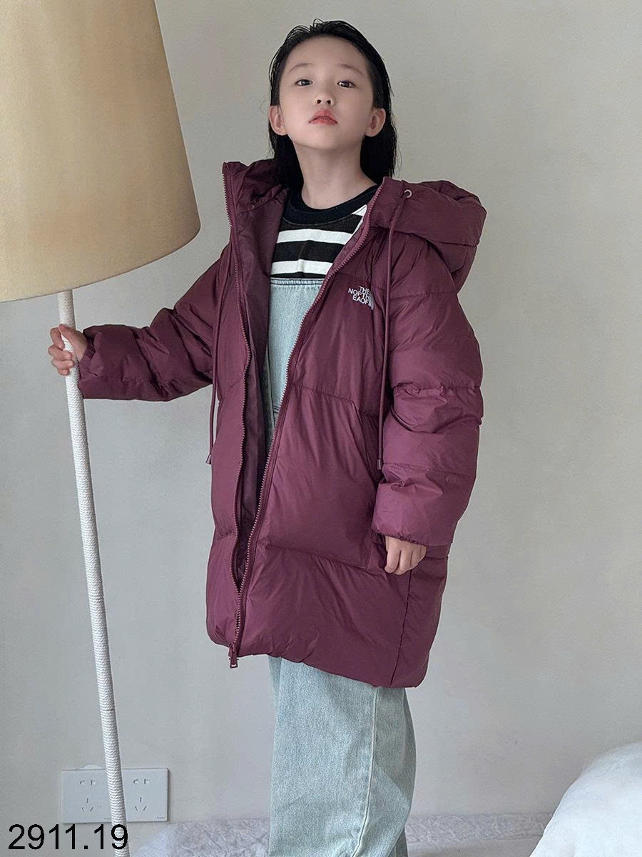 25HA2911.19 - KHOÁC PHAO DÁNG DÀI THE NOPTH CHO BÉ