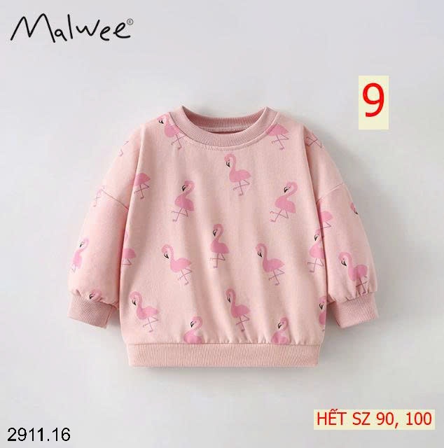 25HA2911.16 - ÁO NỈ DA CÁ MALWEE CHO BÉ