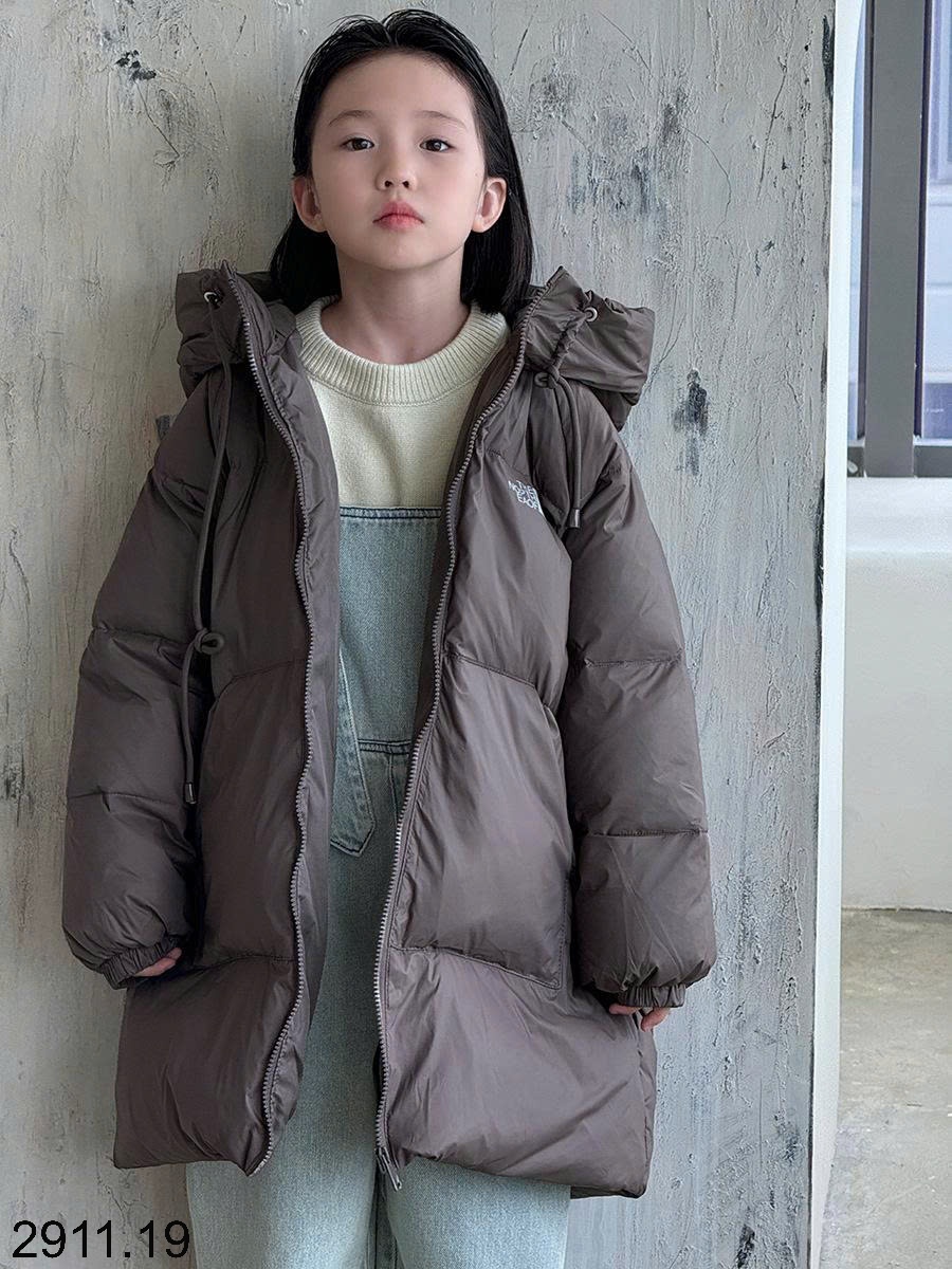25HA2911.19 - KHOÁC PHAO DÁNG DÀI THE NOPTH CHO BÉ