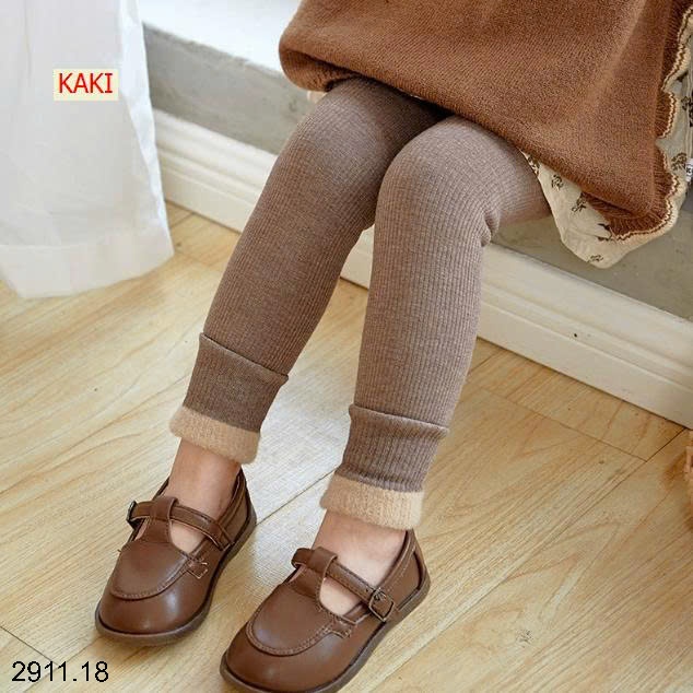 25HA2911.18 - QUẦN LEGGING LÓT LÔNG BÉ GÁI