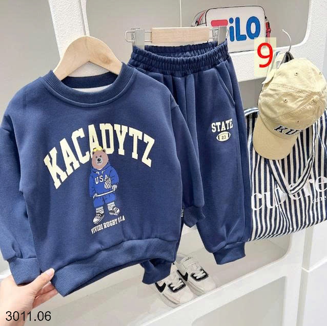 25HA3011.06 - BỘ NỈ KACADY BÉ TRAI