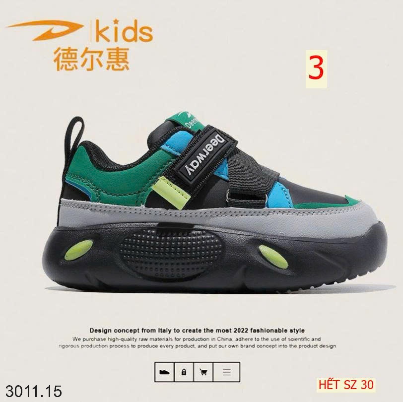 25HA3011.15 - GIÀY DEERWAY CHO BÉ