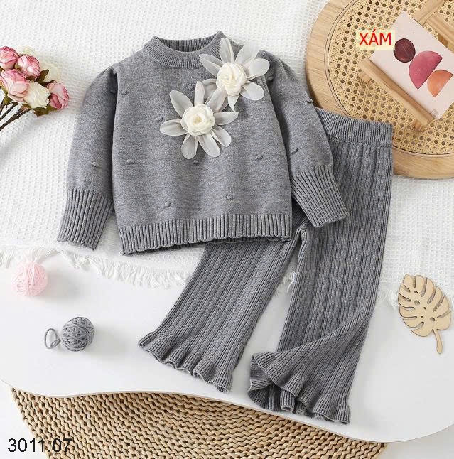 25HA3011.07 - SET BỘ LEN BÉ GÁI