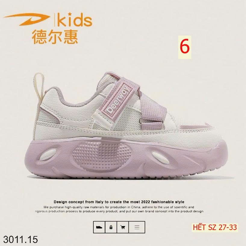 25HA3011.15 - GIÀY DEERWAY CHO BÉ