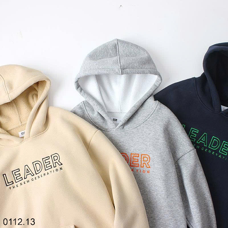 25HA0112.13 - ÁO NỈ HODDIE LÓT LÔNG BÉ TRAI HÃNG AKL