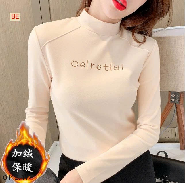 25HA0112.11 - SET 2 ÁO NỈ CỔ LỌ CHO NỮ