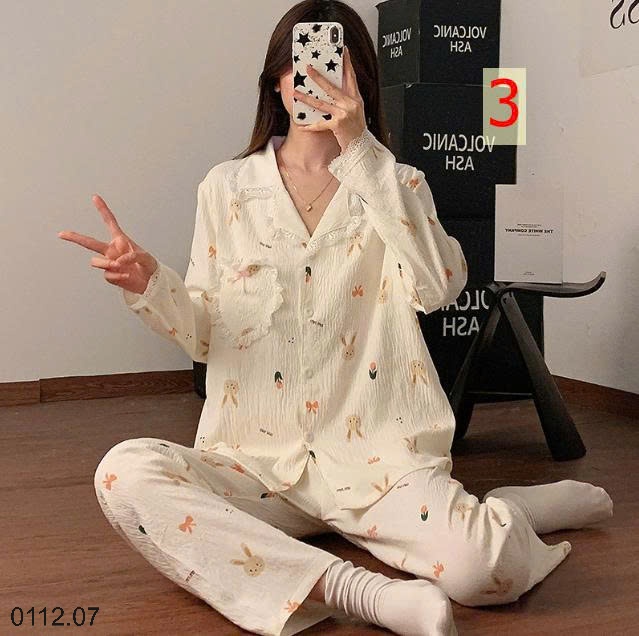25HA0112.07 - BỘ MẶC NHÀ CHO NỮ