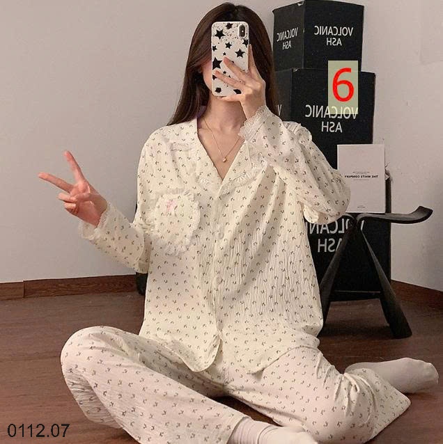 25HA0112.07 - BỘ MẶC NHÀ CHO NỮ