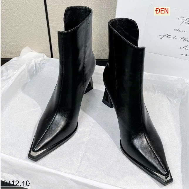 25HA0112.10 - GIÀY BỐT CAO GÓT PHONG CÁCH ANH