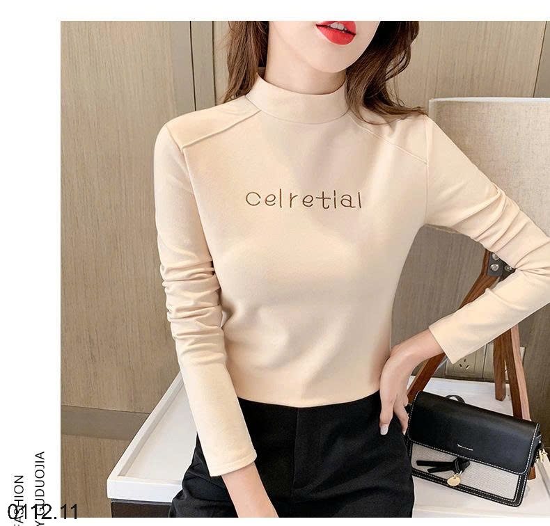 25HA0112.11 - SET 2 ÁO NỈ CỔ LỌ CHO NỮ
