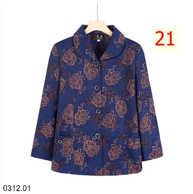 25HA0312.01 - ÁO KHOÁC TRUNG NIÊN TẶNG MẸ, TẶNG BÀ