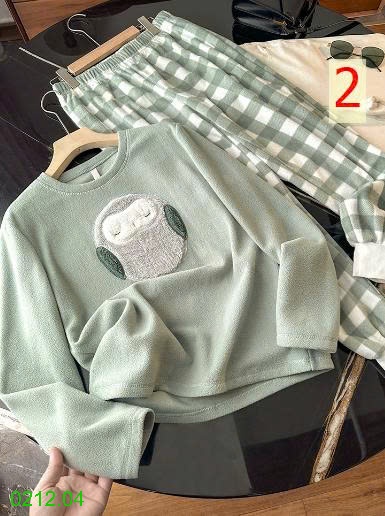 25HA0212.04 - BỘ NGỦ HOẠ TIẾT DỄ THƯƠNG NỮ