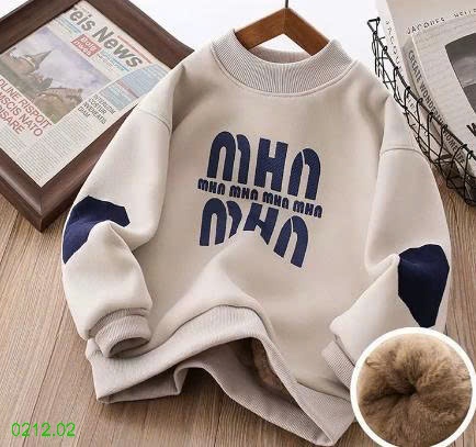25HA0212.02 - ÁO NỈ LÓT LÔNG SIZE ĐẠI BÉ TRAI