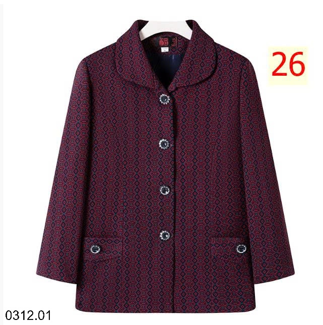 25HA0312.01 - ÁO KHOÁC TRUNG NIÊN TẶNG MẸ, TẶNG BÀ