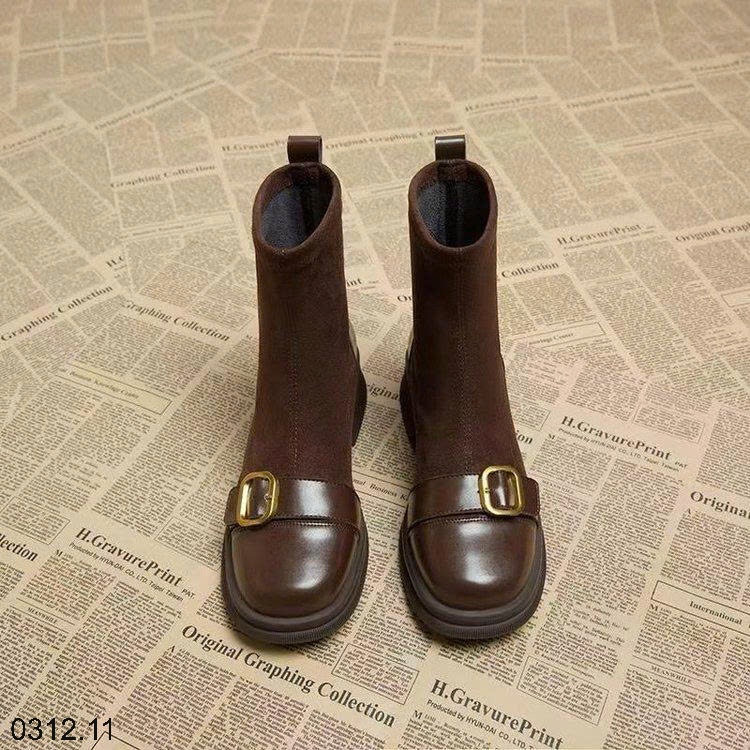 25HA0312.11 - GIÀY BỐT CHELSEA THANH LỊCH NỮ