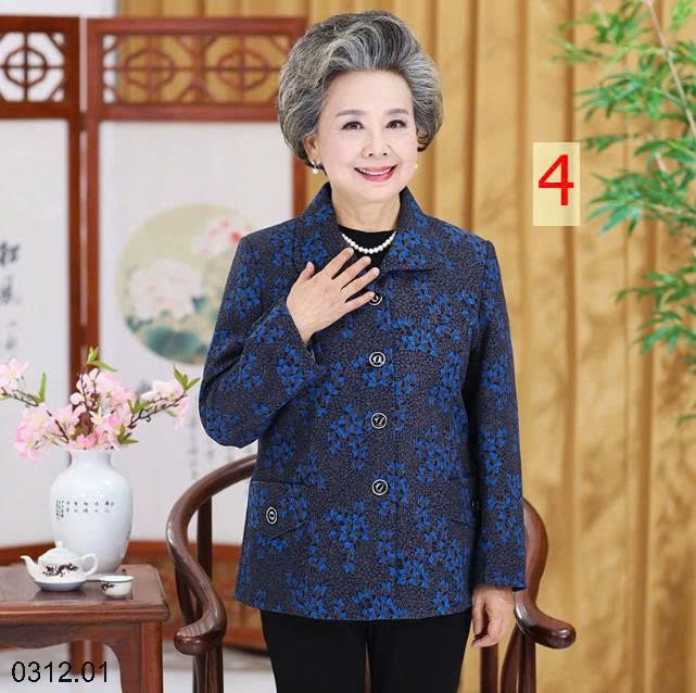 25HA0312.01 - ÁO KHOÁC TRUNG NIÊN TẶNG MẸ, TẶNG BÀ