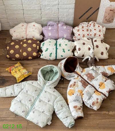 25HA0212.15 - ÁO PHAO 2 MẶT CUTE CHO BÉ