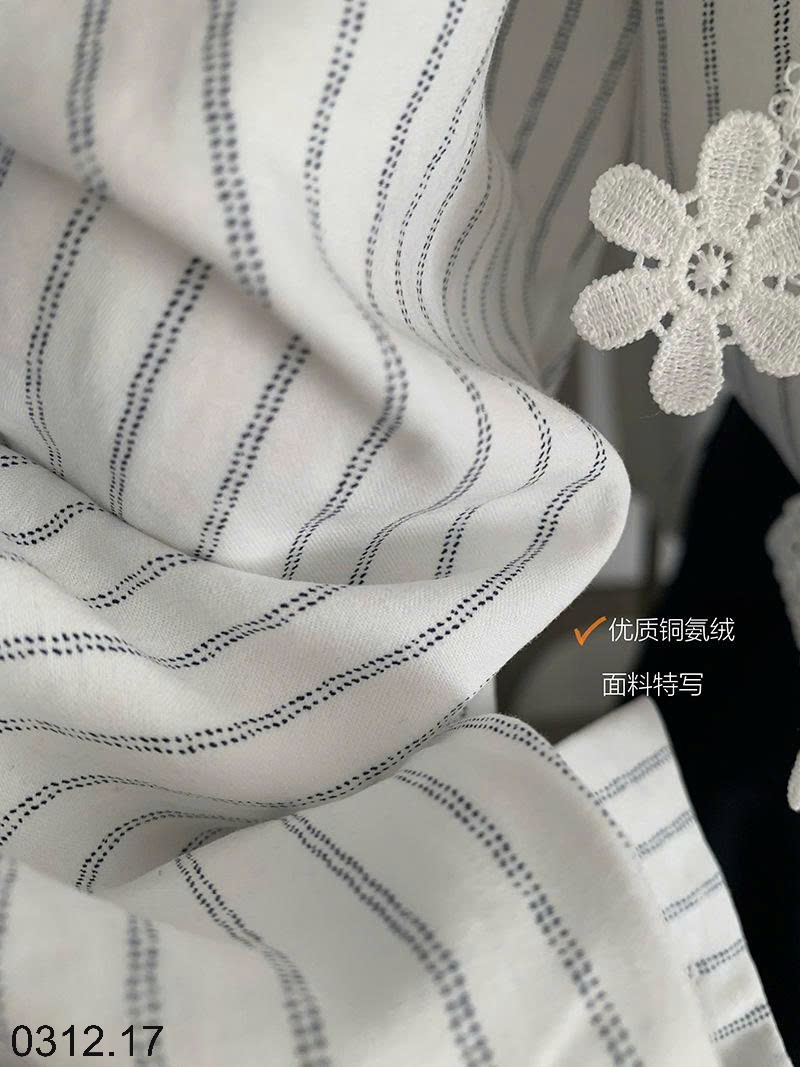 25HA0312.17 - ÁO SƠ MI KẺ CHO NỮ