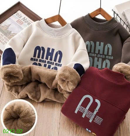 25HA0212.02 - ÁO NỈ LÓT LÔNG SIZE ĐẠI BÉ TRAI