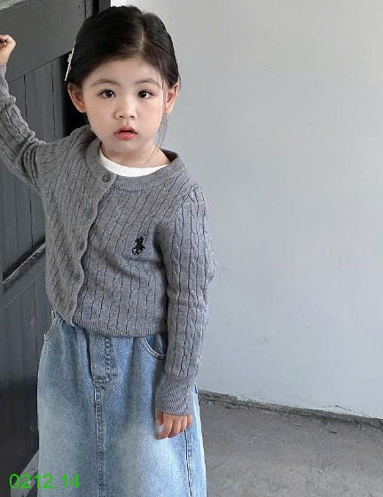 25HA0212.14 - ÁO CARDIGAN BÉ GÁI XINH YÊU