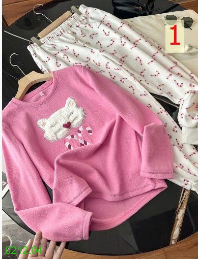 25HA0212.04 - BỘ NGỦ HOẠ TIẾT DỄ THƯƠNG NỮ