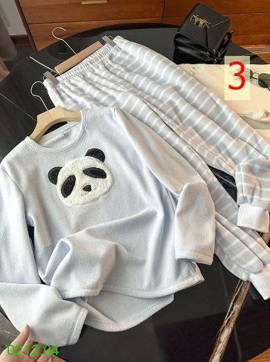 25HA0212.04 - BỘ NGỦ HOẠ TIẾT DỄ THƯƠNG NỮ