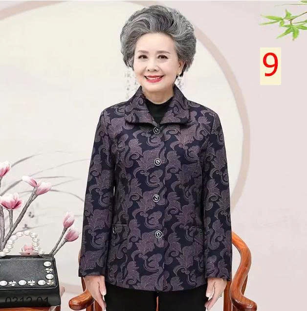25HA0312.01 - ÁO KHOÁC TRUNG NIÊN TẶNG MẸ, TẶNG BÀ