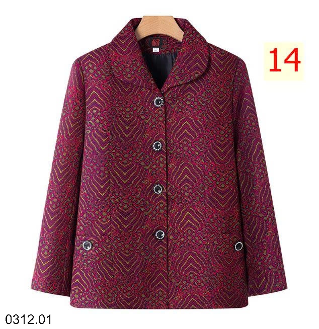 25HA0312.01 - ÁO KHOÁC TRUNG NIÊN TẶNG MẸ, TẶNG BÀ