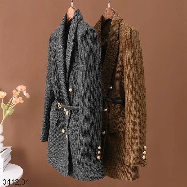 25HA0412.04 - ÁO VEST DẠ