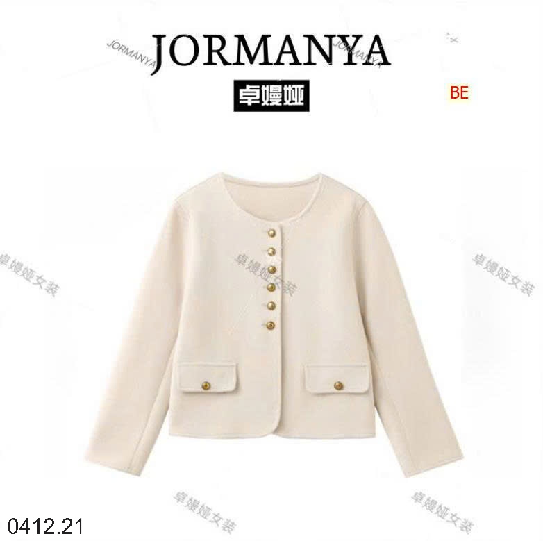 25HA0412.21 - ÁO DẠ JORMANYA FULL TÚI MÓC