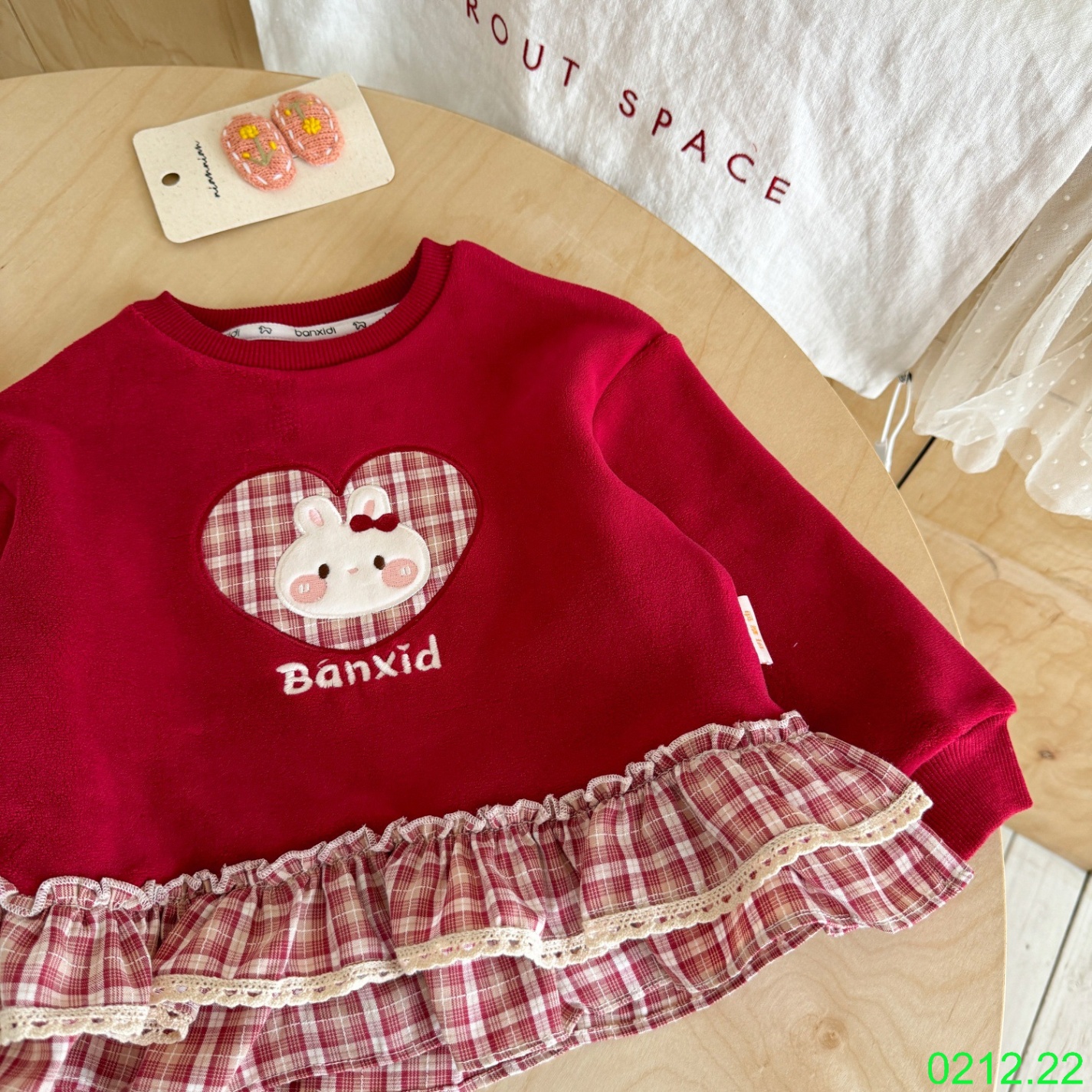 25HA0212.22 - ÁO NỈ LEMON LÓT LÔNG NINGLI BÉ GÁI
