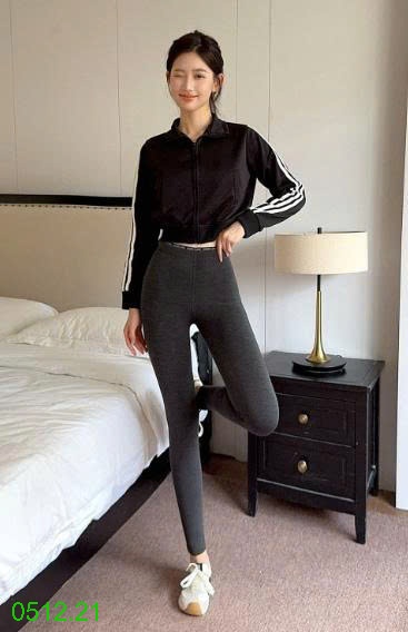25HA0512.21 - QUẦN LEGGING CẠP CHỮ