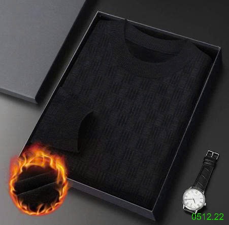 25HA0512.22 - ÁO LEN NAM CỔ TRÒN LÓT LÔNG