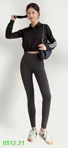 25HA0512.21 - QUẦN LEGGING CẠP CHỮ