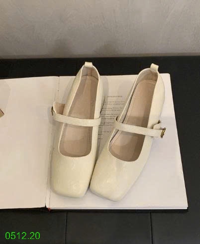 25HA0512.20 - GIÀY MARRY JANE ĐẾ VUÔNG