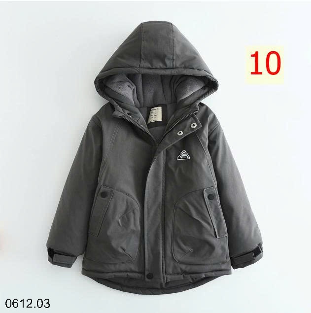 25HA0612.03 - ÁO PARKA TÔ CHÂU DÀY ẤM CHO BÉ YÊU