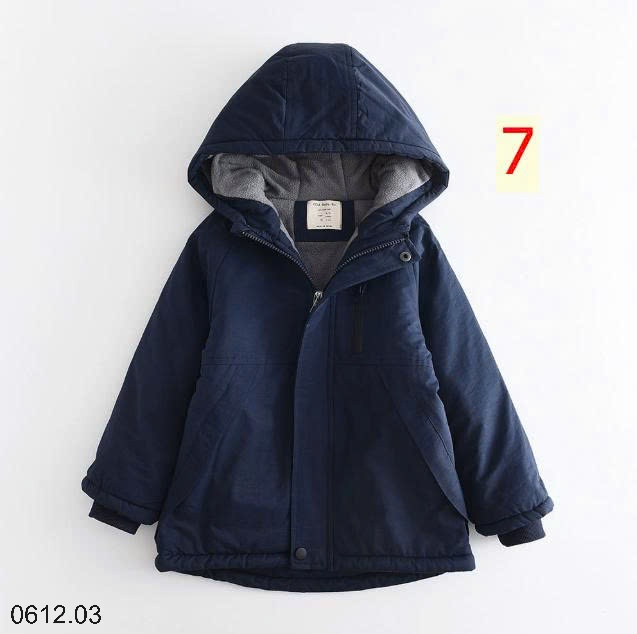 25HA0612.03 - ÁO PARKA TÔ CHÂU DÀY ẤM CHO BÉ YÊU