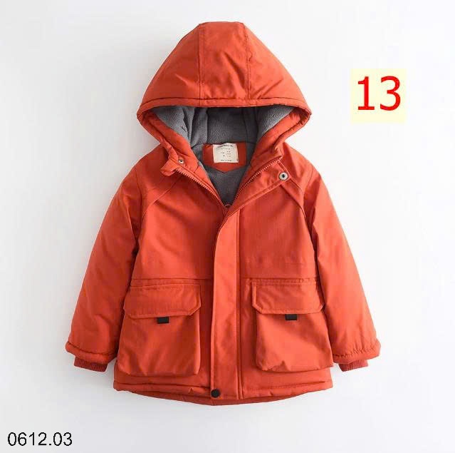 25HA0612.03 - ÁO PARKA TÔ CHÂU DÀY ẤM CHO BÉ YÊU