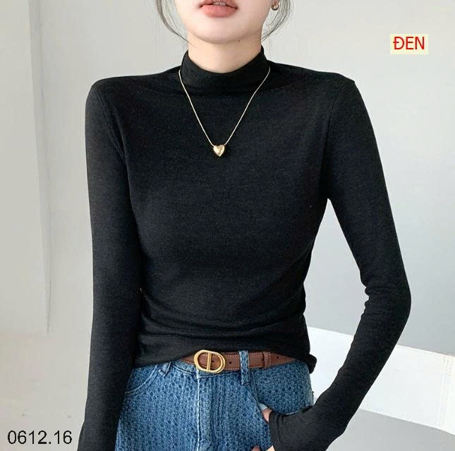 25HA0612.16 - ÁO THUN GIỮ NHIỆT CAO CỔ NỮ