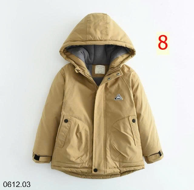 25HA0612.03 - ÁO PARKA TÔ CHÂU DÀY ẤM CHO BÉ YÊU