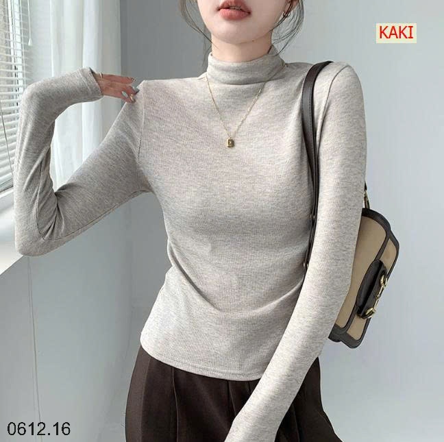 25HA0612.16 - ÁO THUN GIỮ NHIỆT CAO CỔ NỮ