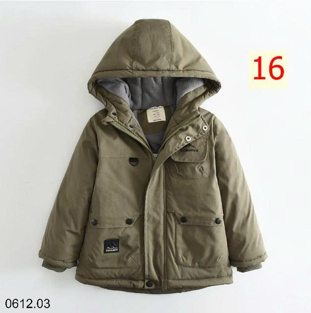 25HA0612.03 - ÁO PARKA TÔ CHÂU DÀY ẤM CHO BÉ YÊU