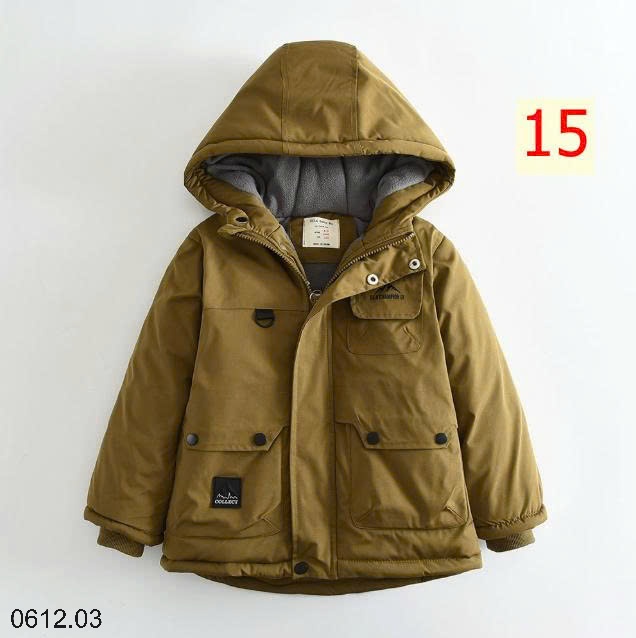 25HA0612.03 - ÁO PARKA TÔ CHÂU DÀY ẤM CHO BÉ YÊU