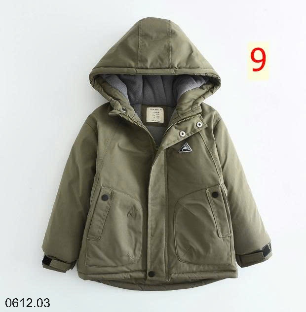 25HA0612.03 - ÁO PARKA TÔ CHÂU DÀY ẤM CHO BÉ YÊU