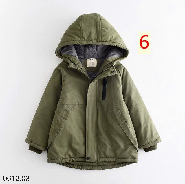 25HA0612.03 - ÁO PARKA TÔ CHÂU DÀY ẤM CHO BÉ YÊU