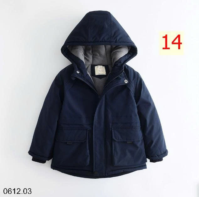 25HA0612.03 - ÁO PARKA TÔ CHÂU DÀY ẤM CHO BÉ YÊU