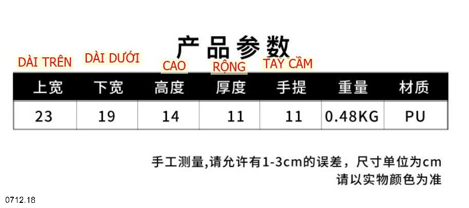 25HA0712.18 - TÚI XÁCH NHỎ ĐEO CHÉO