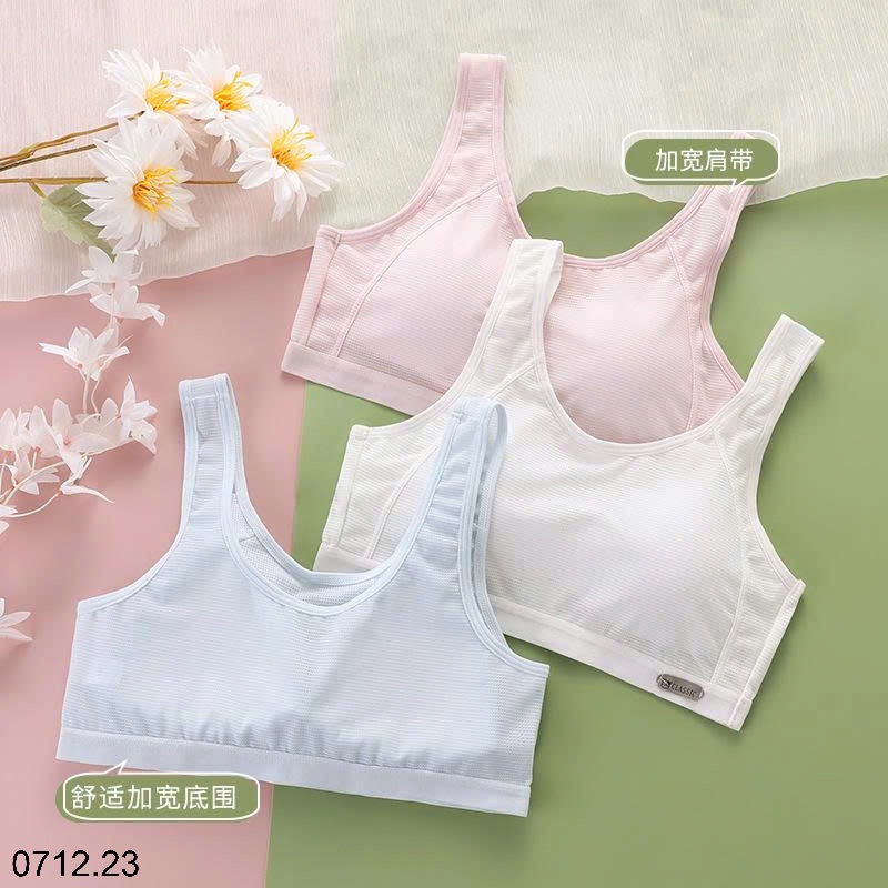 25HA0712.23 - SET 3 ÁO BRA CHO BÉ GÁI LỚN
