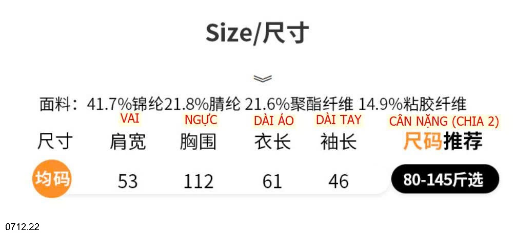 25HA0712.22 - ÁO LEN HÌNH MÈO CỔ SƠ MI CHO NỮ
